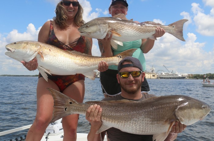 The result of a triple hook up