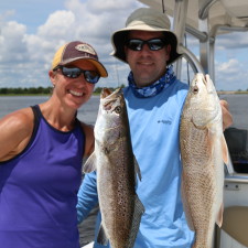 A solid Gator Trout and Upper Slot Red Fish