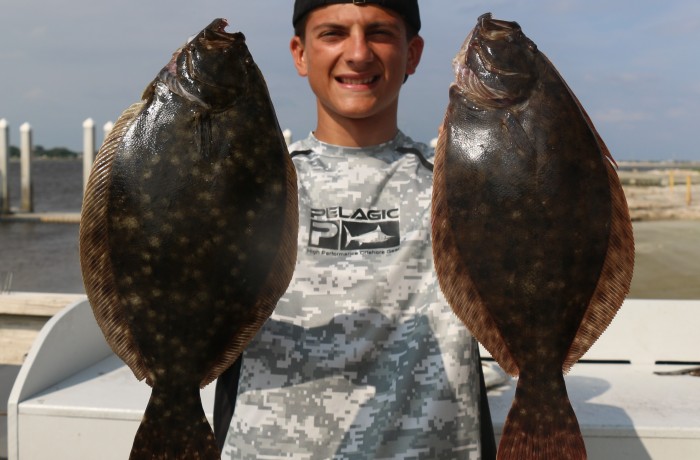 Solid pair of Summer Flounder